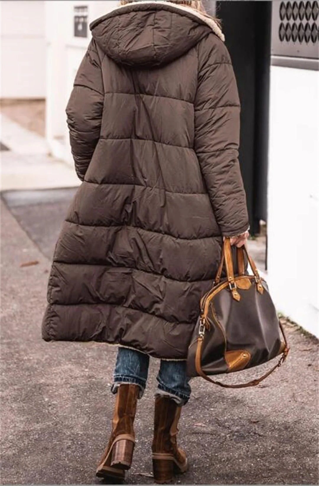 Drune | Winterkapuzen-Steppjacke für Damen