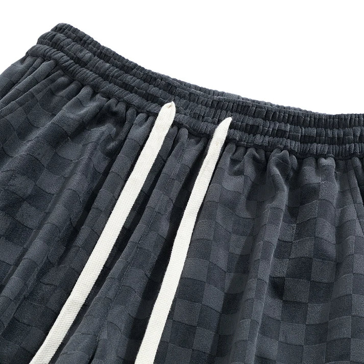 Drune | Stylische Jogginghose Mit Karomuster