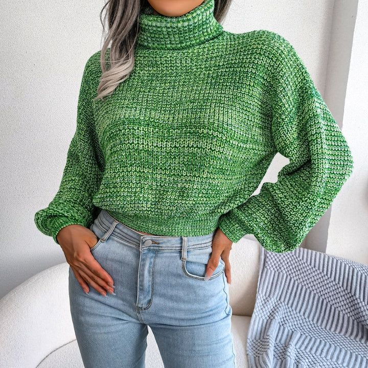 Drune | Chunky Strickpullover mit Hohem Kragen Warm und Komfortabel Lässiges Design