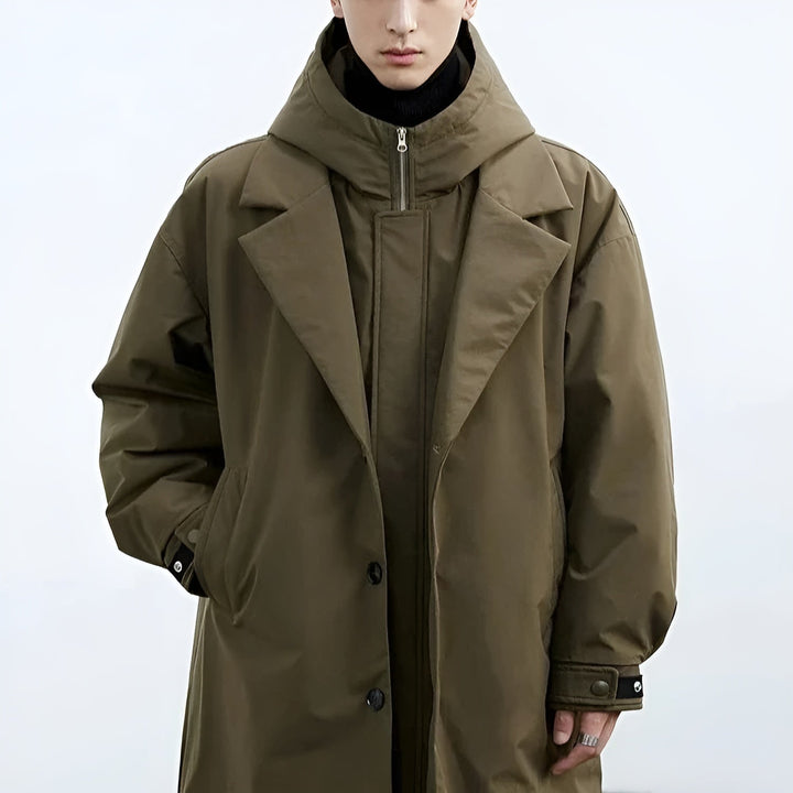 Drune | Lange Regenjacke - Perfekt für Outdoor & Alltag
