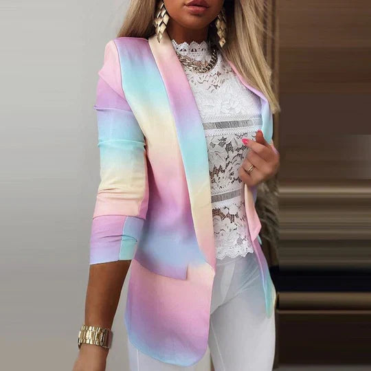 Drune | Blazer Tie-Dye mit langen Ärmeln für Frauen
