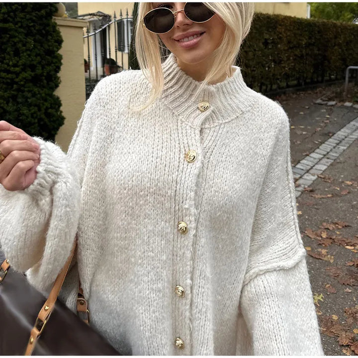 Drune | Bequeme Übergroßer Cardigan für Frauen