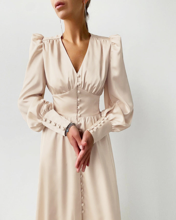 Drune | Elegante Satinkleider