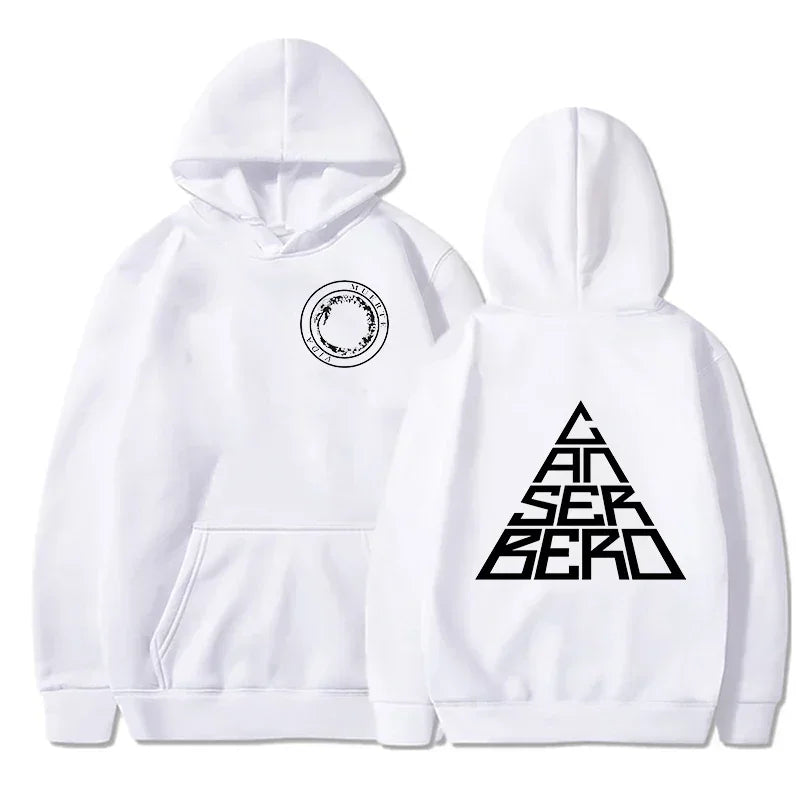 Drune | Hoodie mit Grafischem Druck Baumwollmix Modern und Einzigartig