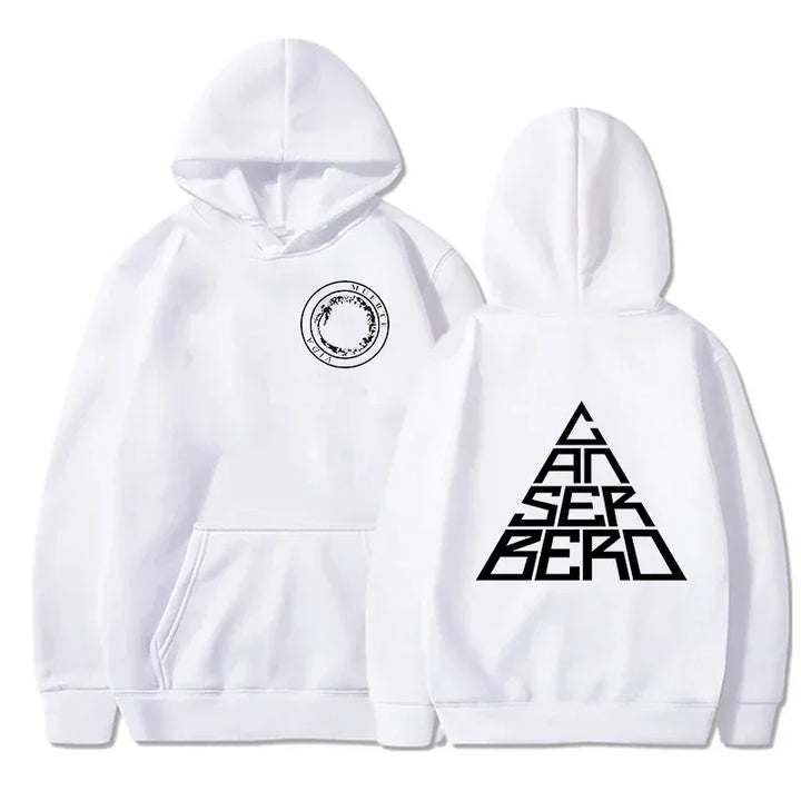 Drune | Hoodie mit Grafischem Druck Baumwollmix Modern und Einzigartig