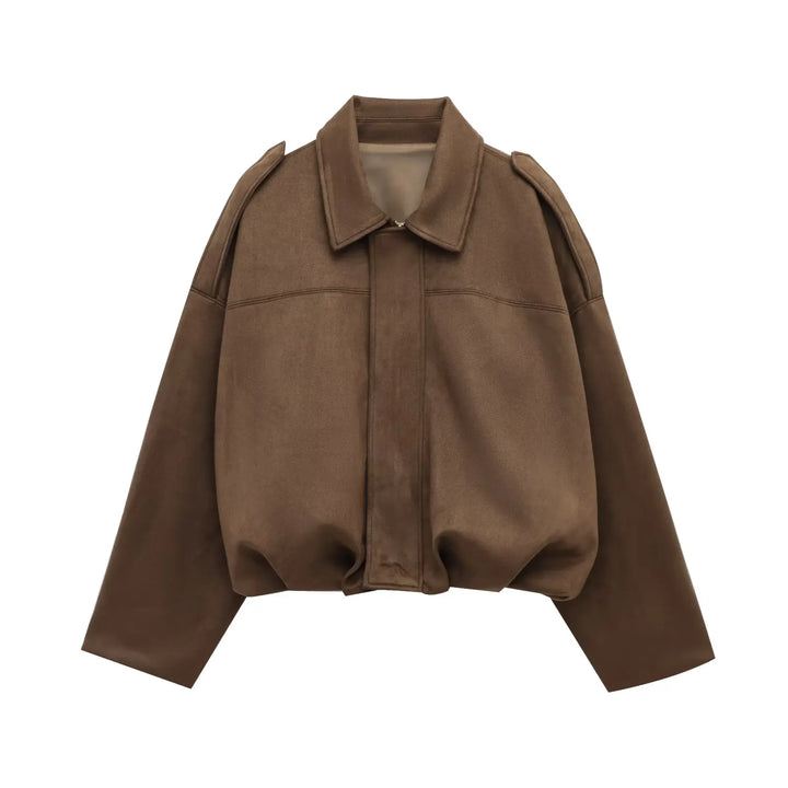 Drune | Faux Suede Jacke