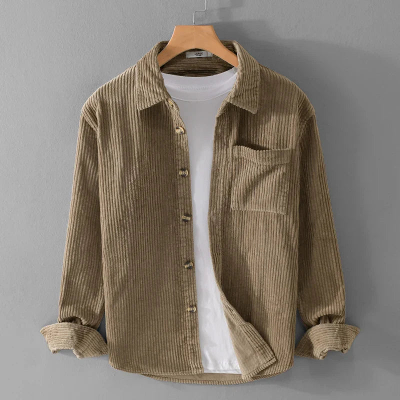 Drune | Lässige Cordjacke Für Herren