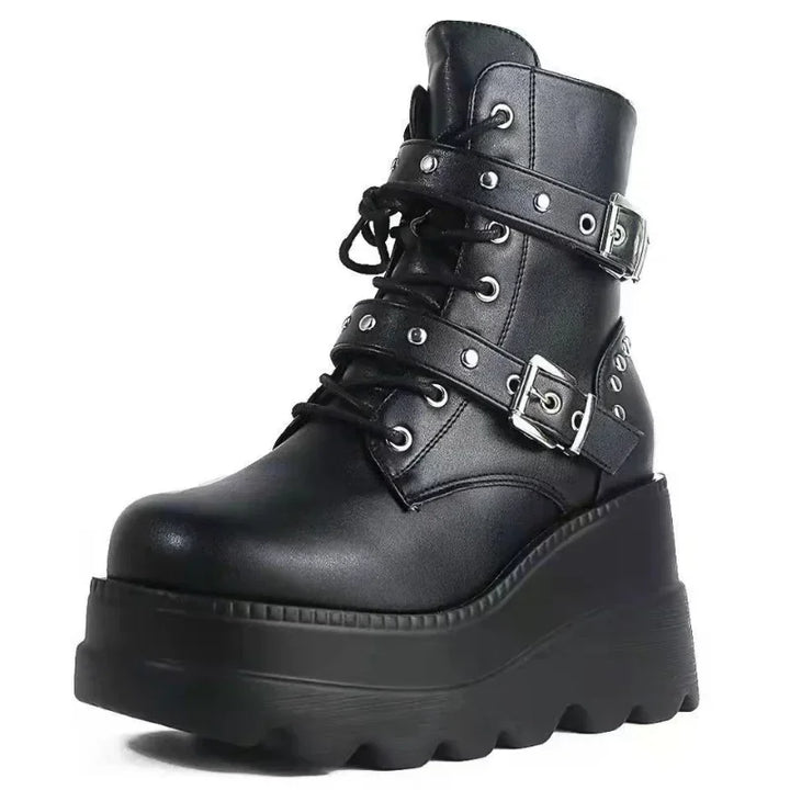 Drune | Mühelos Gothische Eleganz Stiefel