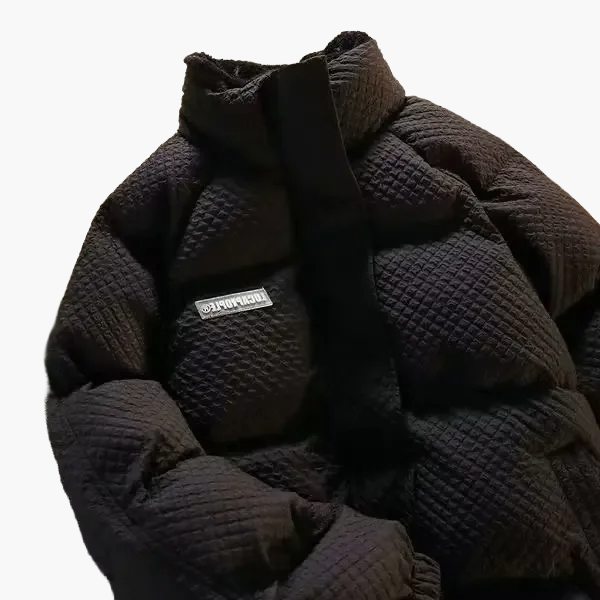 Drune | Herren Winter Steppjacke mit Stehkragen - Trendige Freizeitjacke für Paare