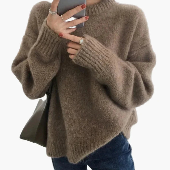 Drune | Oversize Pullover im Retro-Stil für Herbst und Winter - Modischer, weiter Schnitt, perfekt für den Alltag