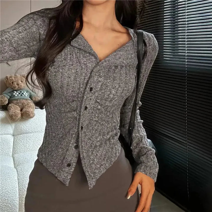 Drune | Gestrickter Pulloverkragen