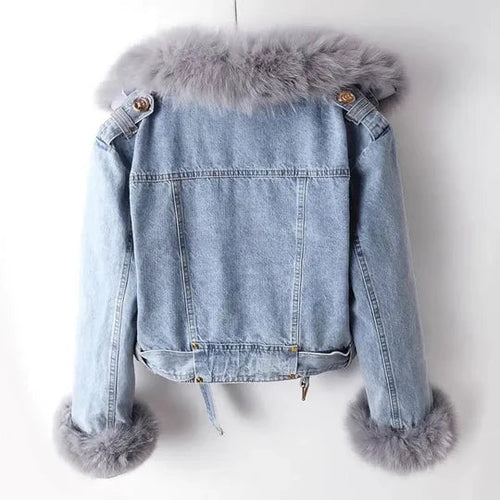 Drune | Modische Denim Jacke Damen