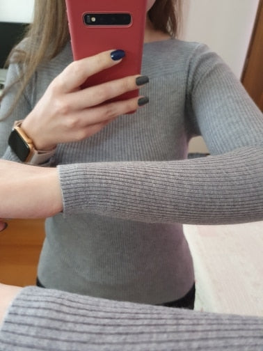 Drune | Damen Strickpullover mit Bootsausschnitt