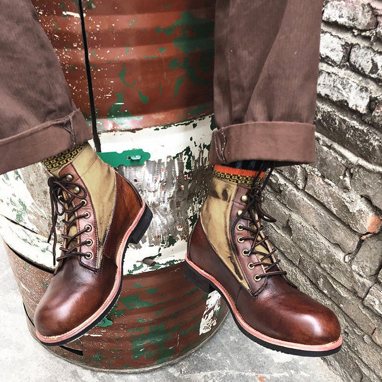 Drune | Echtes Leder Stiefel