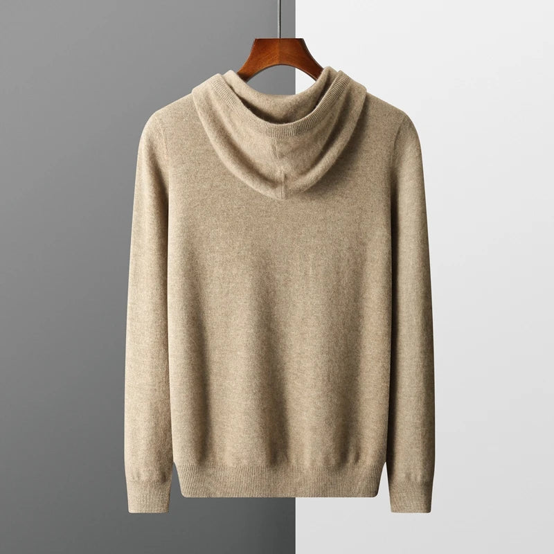 Drune | Hoodie Aus Wollmix Wolle Warm und Bequem