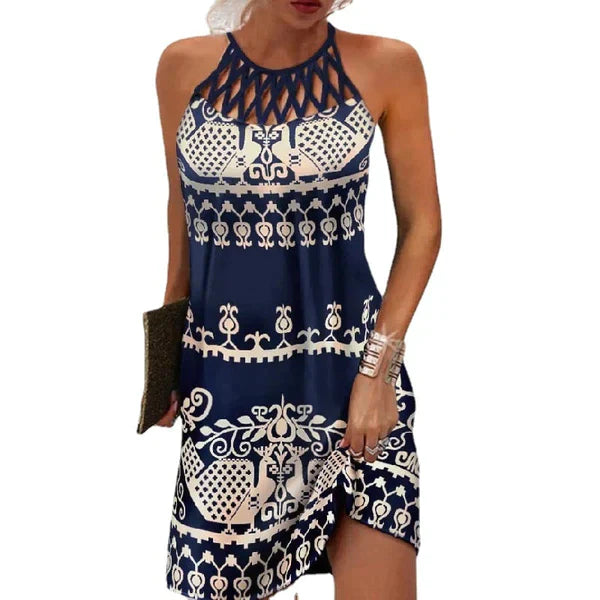 Isabeau™ Frau Halter Sommerkleid