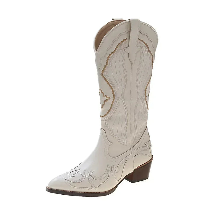 Drune | Bestickte Cowboy-Stiefel