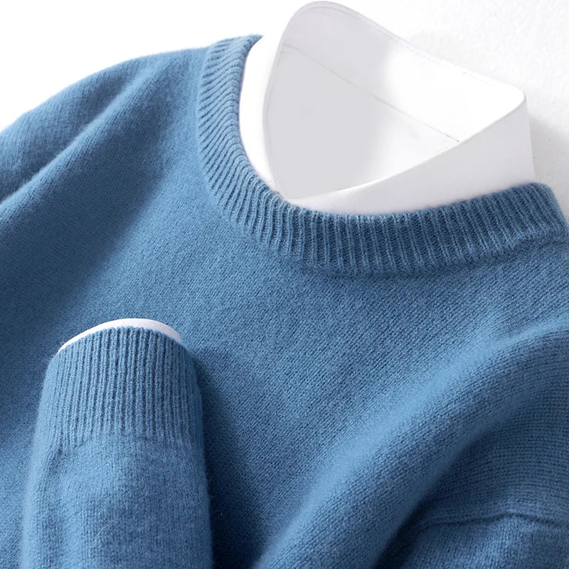 Drune | Freizeitpullover mit O-Ausschnitt