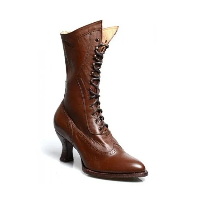 Drune | Retro Knight Stiefeletten