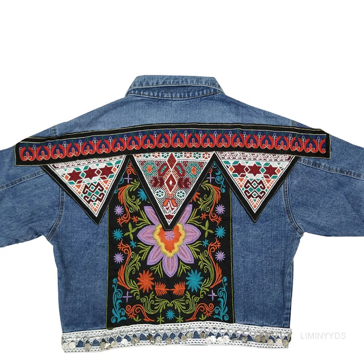 Drune | Lässige Jeans Jacke Stil