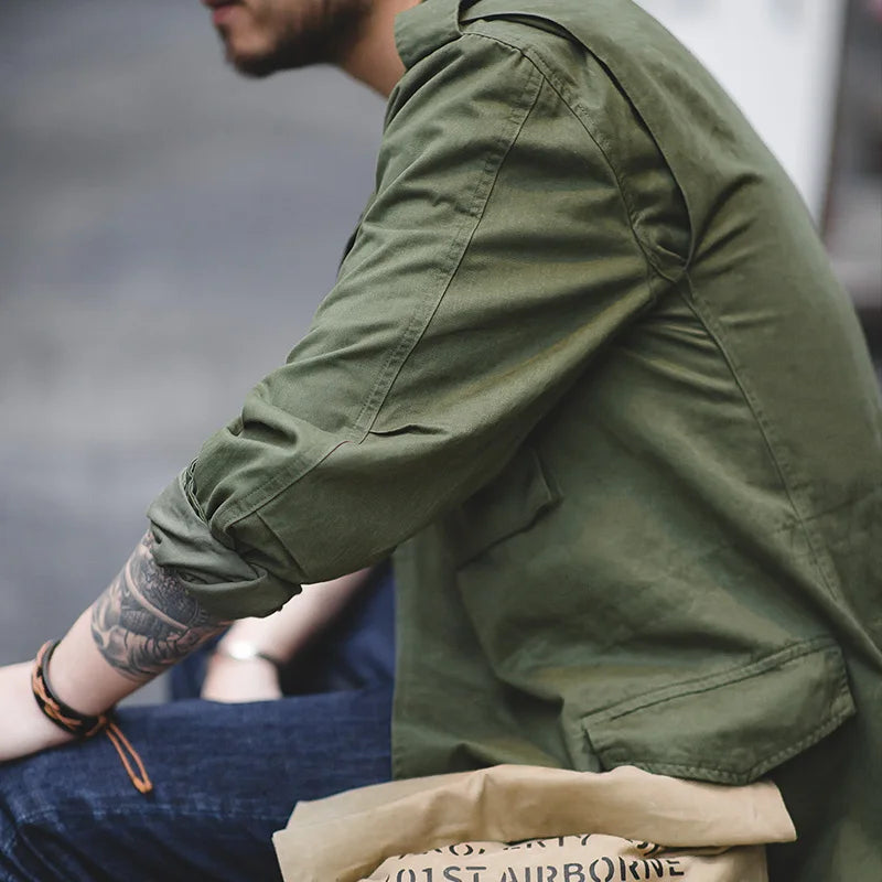 Drune | 100% Baumwolle Vintage Jacke