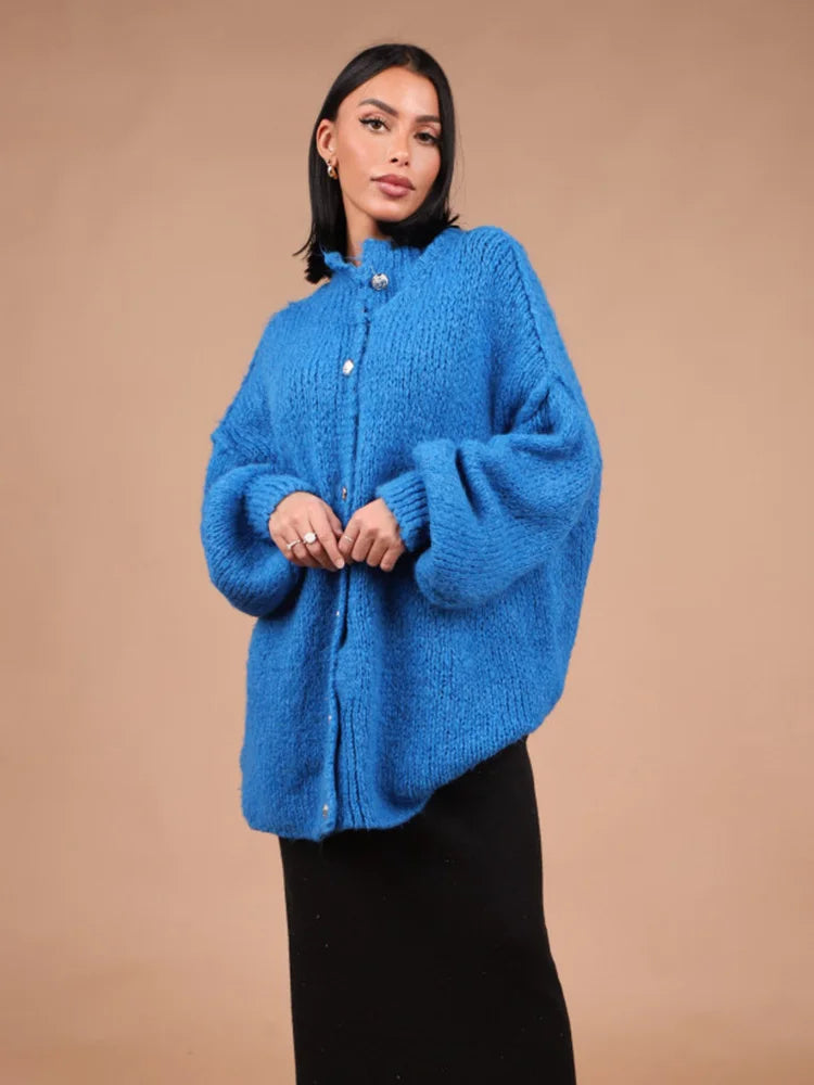 Drune | Bequeme Übergroßer Cardigan für Frauen