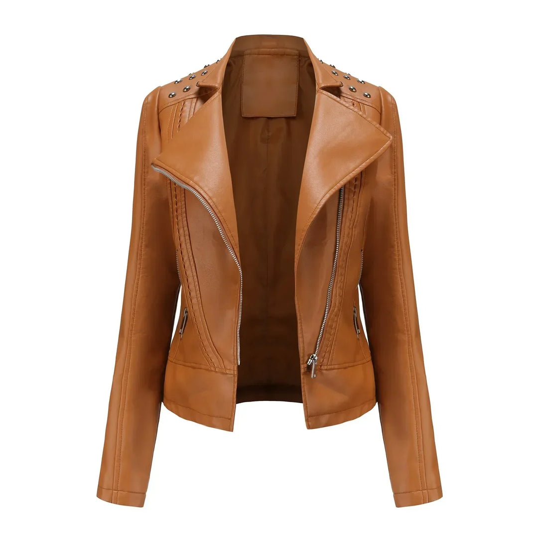 Drune | Elegante Slim-Lederjacke