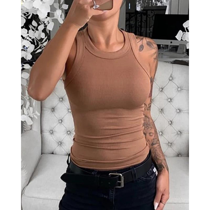Drune Klassisches Körpergefühl | Damen Ripp-Tanktop