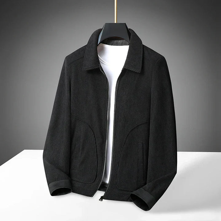 Drune | Cordjacke für Herren mit Reißverschluss