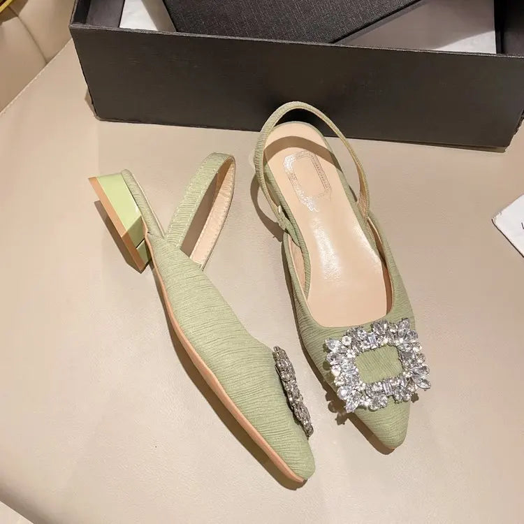 Drune | Push Me Back Slingback Schuhe
