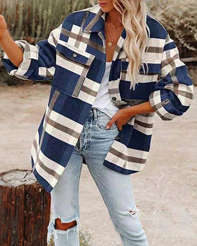Drune | Warme Woll Jacke Damen
