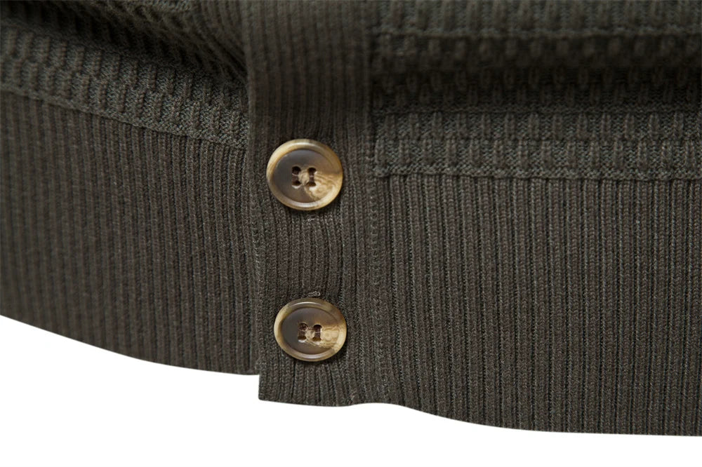 Drune | Strick Cardigan mit Knöpfen Elegant und Komfortabel Perfekt Für Layer-look