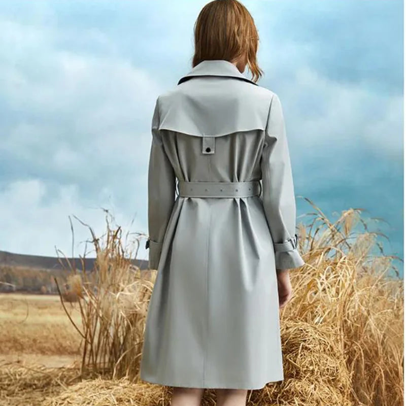 Drune | Winter-Trenchcoat mit Schnürung