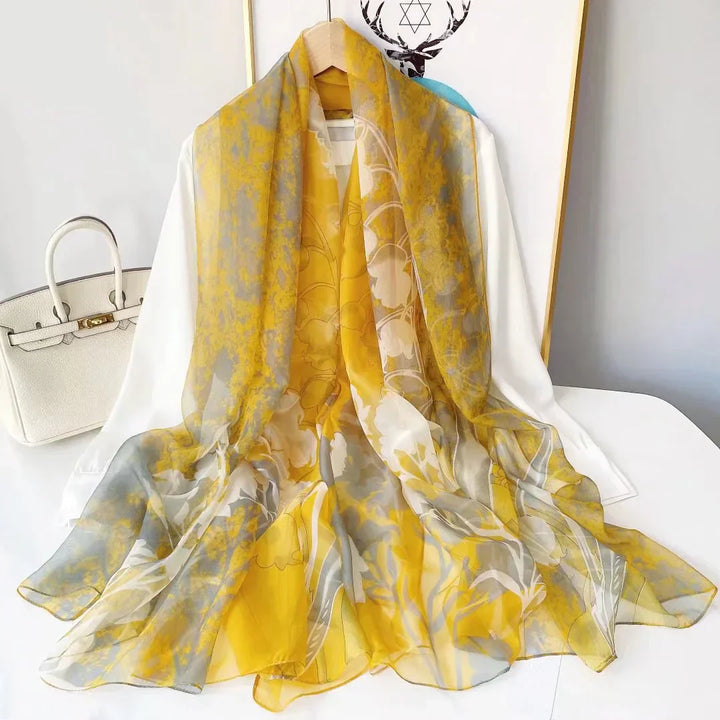 Drune | Seidenschal Mit Elegantem Design Und Weicher Textur Für Kalte Tage Stil