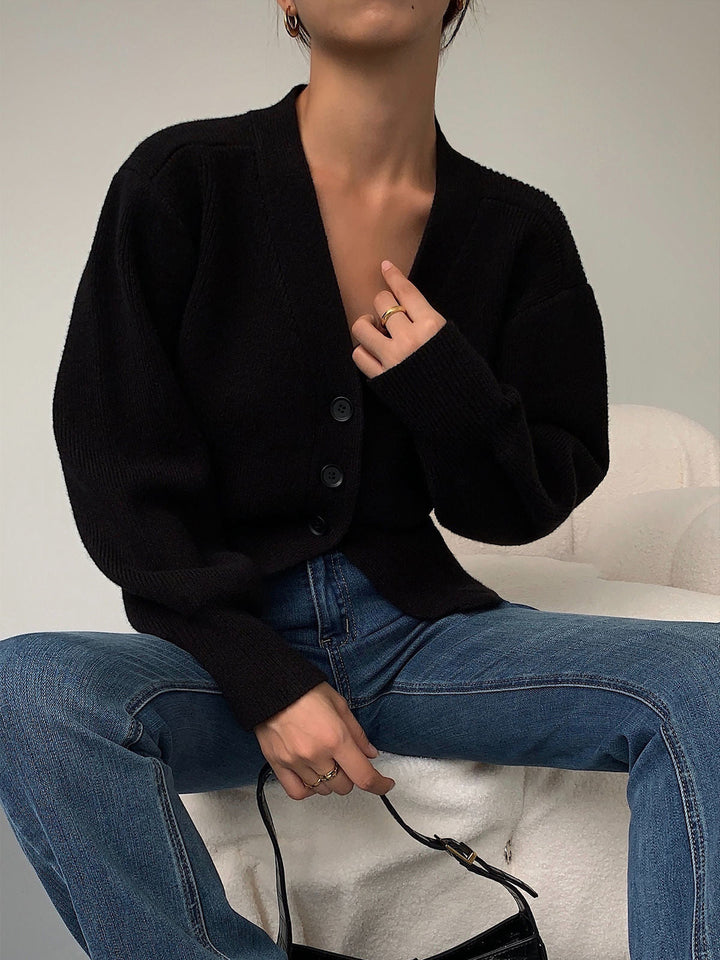 Drune | Weste Pullover V-Ausschnitt Damen Neuer Stil