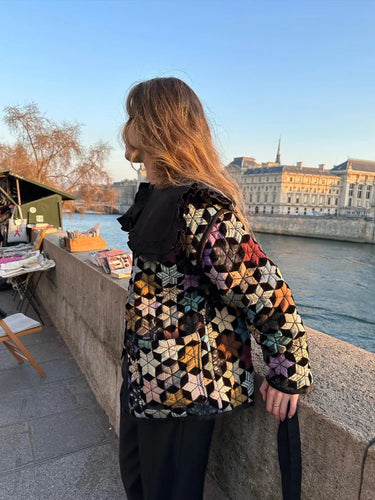 Drune | Stil Mehrfarbe Steppjacke