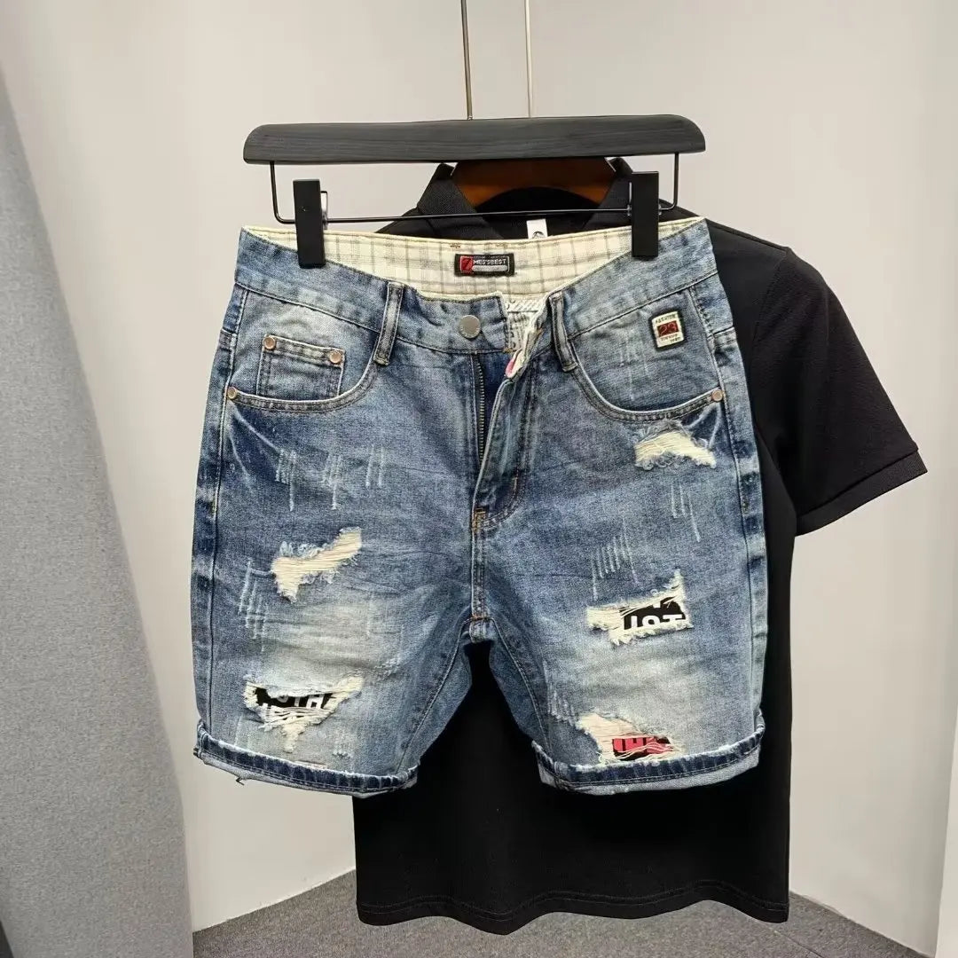 Drune | Urban Denim Shorts