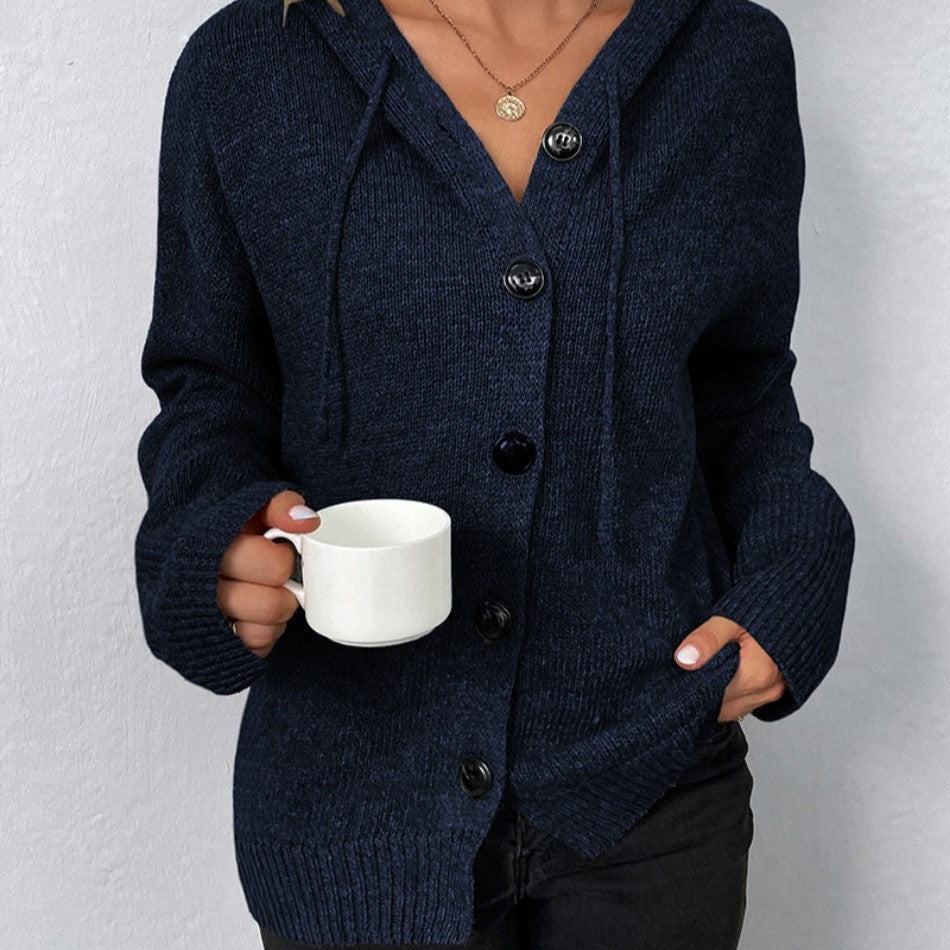 Drune |  Damen Strickjacke - Lässig - Vielseitiges Design - Winter