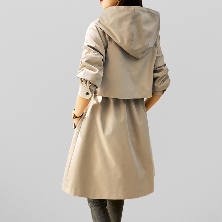Drune | Crimson Elegance Damenjacke Stilvolle Jacke mit Funktionalen Details für Jede Jahreszeit