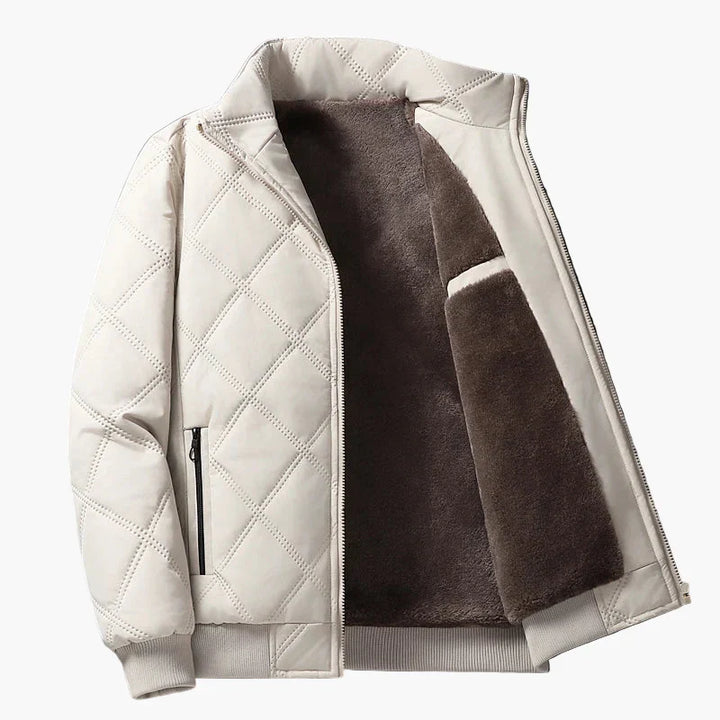 Drune | Winter Steppjacke mit Fleecefutter - Modische Outdoor Übergangsjacke für Alltag und Freizeit