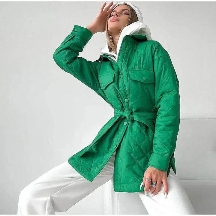 Drune | Jacke Stilvoll Knopfverschluss, Geräumige Taschen Ideal für Den Herbst