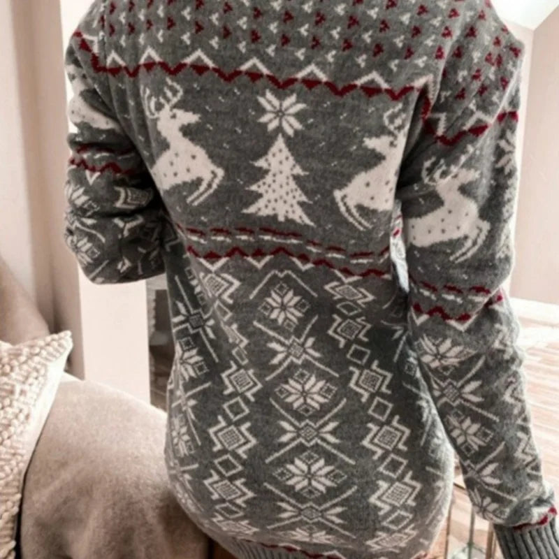 Drune | warmes Weihnachtskleid aus Strick
