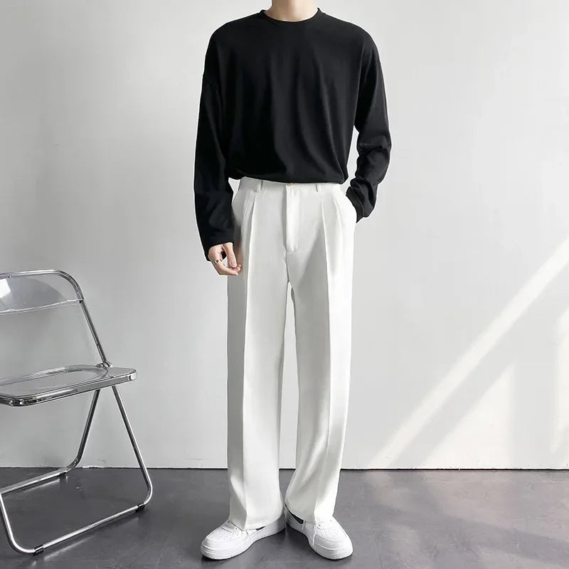 Drune | Modische Gerade Hose Herren