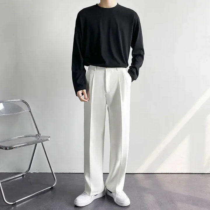 Drune | Modische Gerade Hose Herren