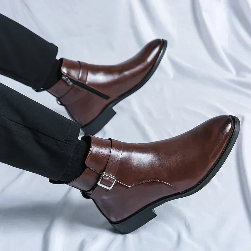 Drune | Klassische Chelsea Stiefel Für Herren