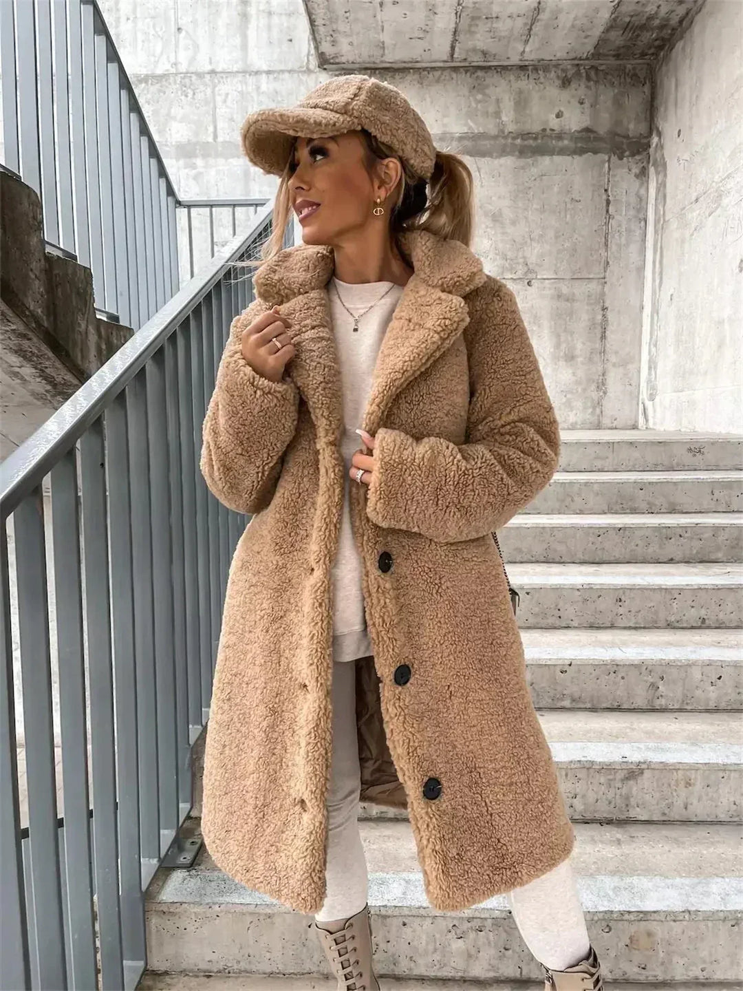 Drune | Damen-Strickjacke, lang & modisch