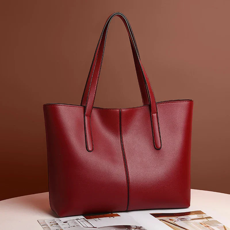 Drune | Damen Schultertasche Aus Hochwertigem Pu Leder Mit Großem Fassungsvermögen