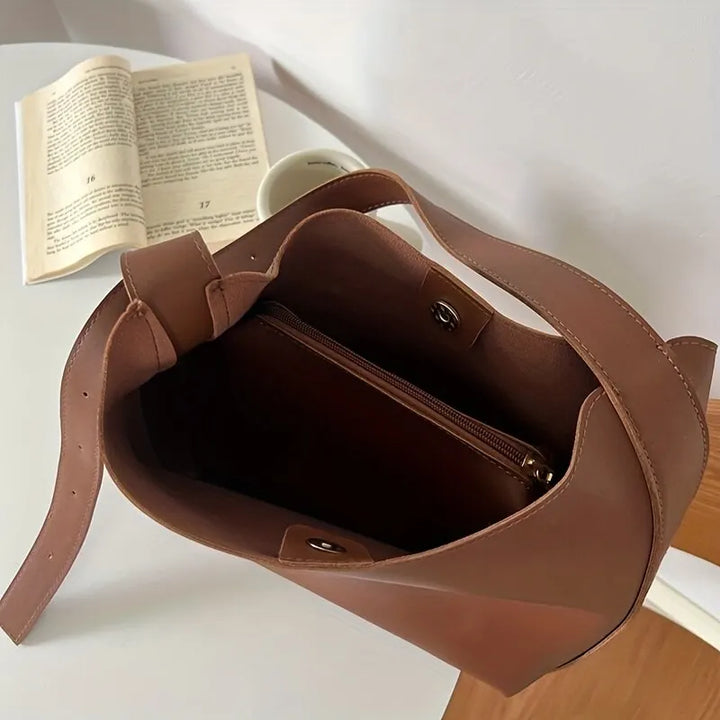 Drune | Luxus Leder Schultertasche