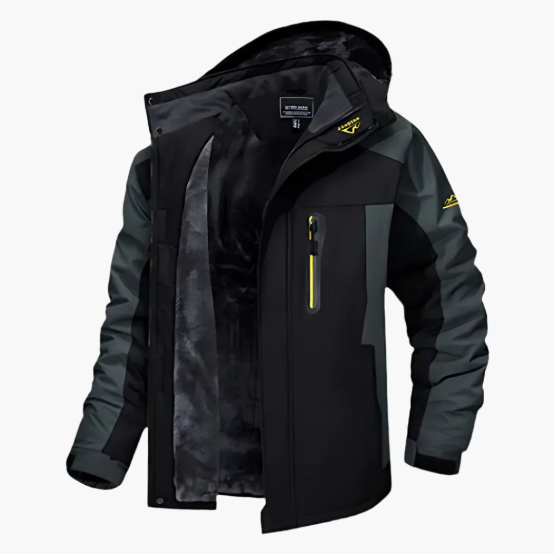 Drune | Winter Outdoorjacke - Warm, Winddicht & Wasserabweisend für Alltag und Freizeit