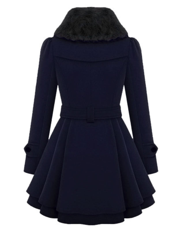 Drune | Winterjacke mit Pelzfutter für Damen